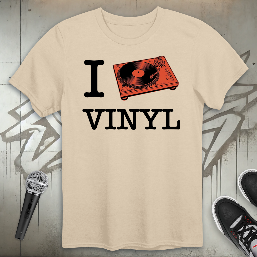 I Love Vinyl T-Shirt