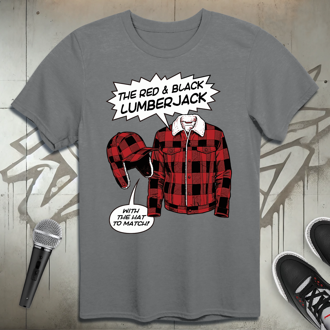 Red And Black Lumberjack T-Shirt
