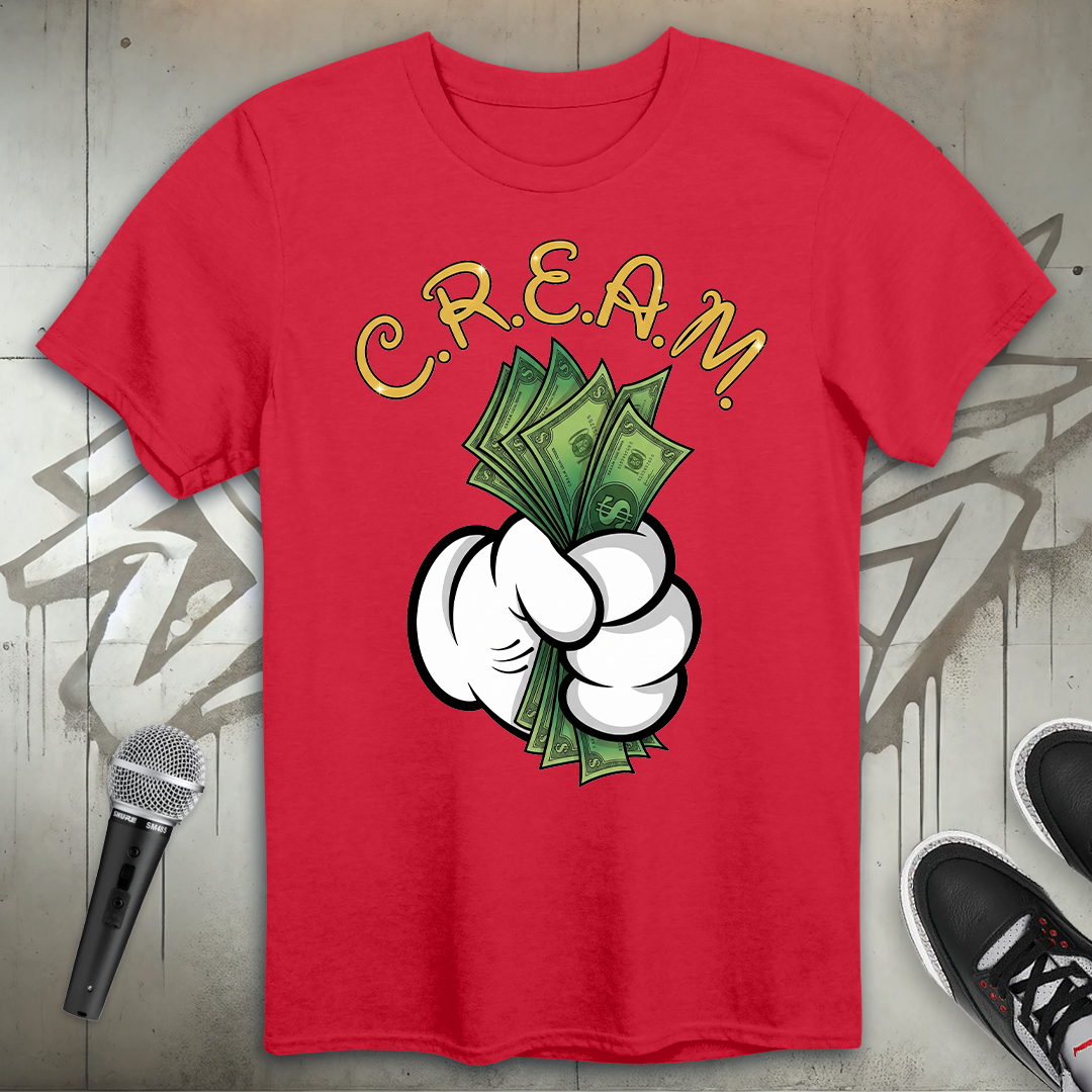 Cream Hands T-Shirt