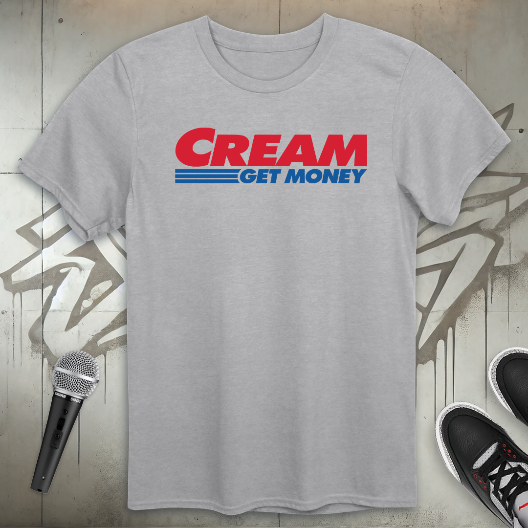 Cream Get Money T-Shirt