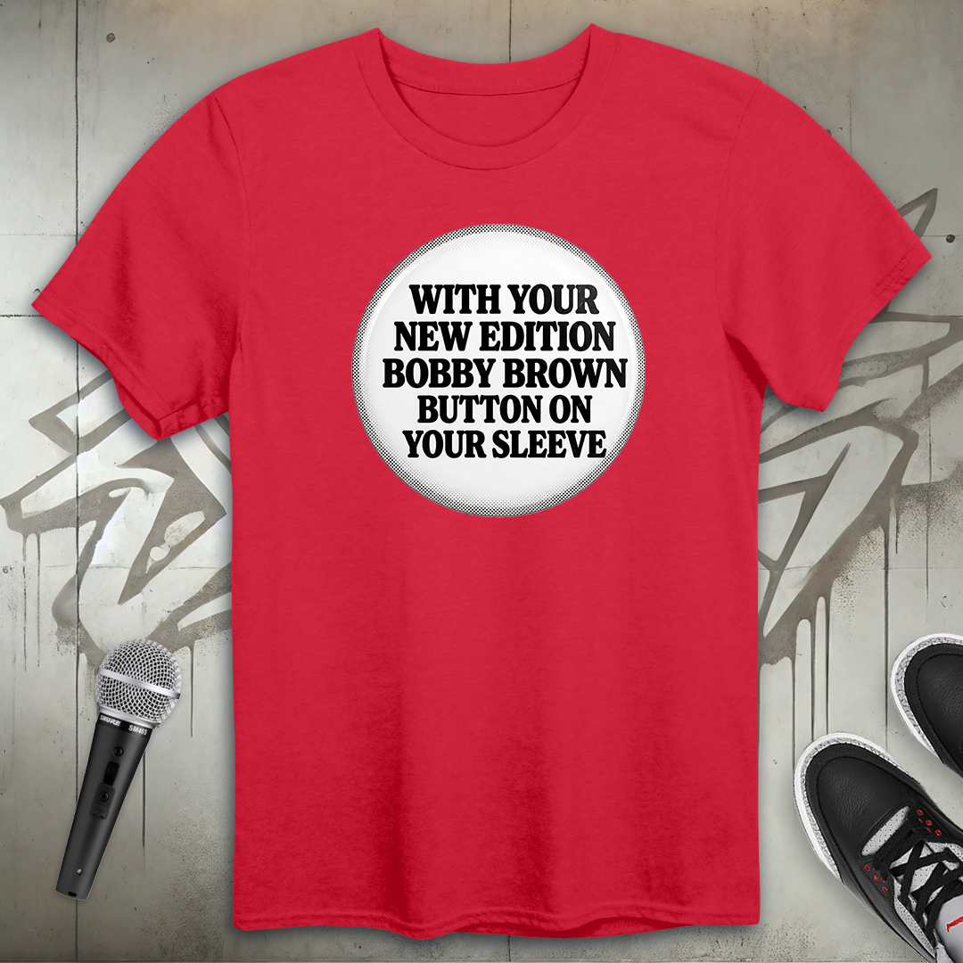 New Edition Button T-Shirt