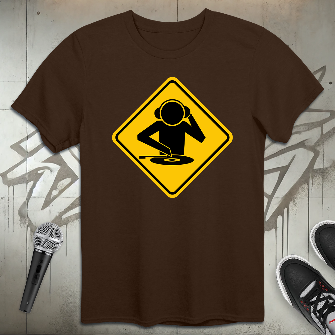 Caution DJ T-Shirt