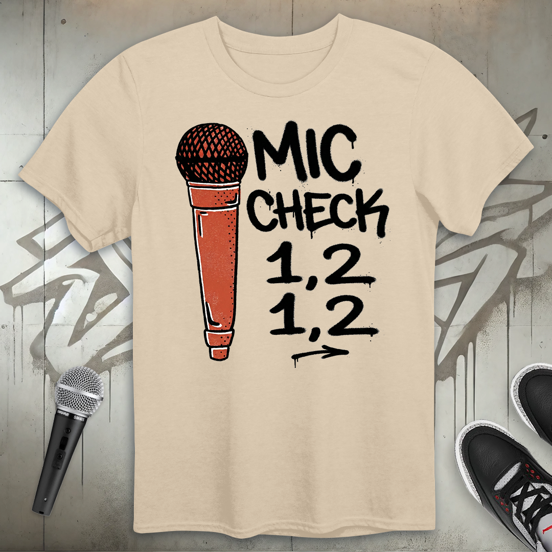 Mic Check T-Shirt