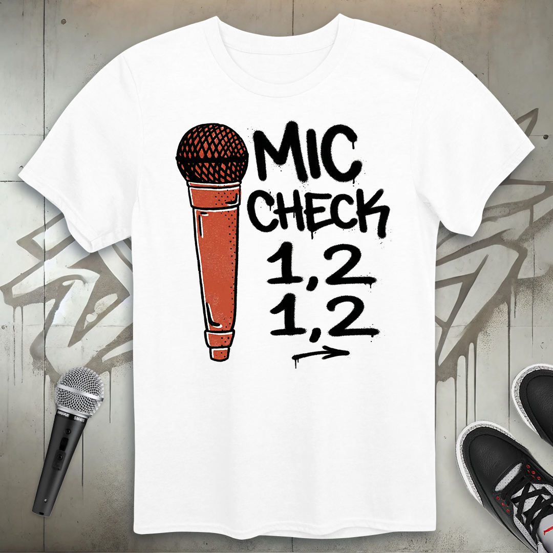 Mic Check T-Shirt
