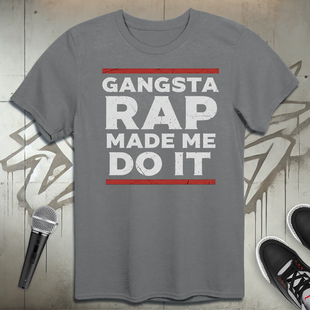 Gangsta Rap Bars T-Shirt