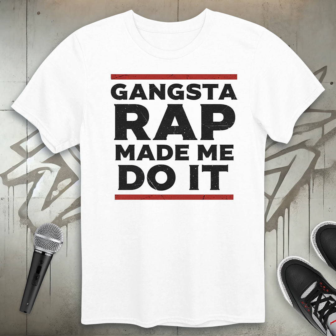 Gangsta Rap Bars T-Shirt