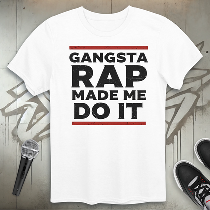 Gangsta Rap Bars T-Shirt