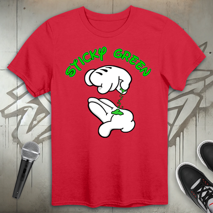 Sticky Green T-Shirt