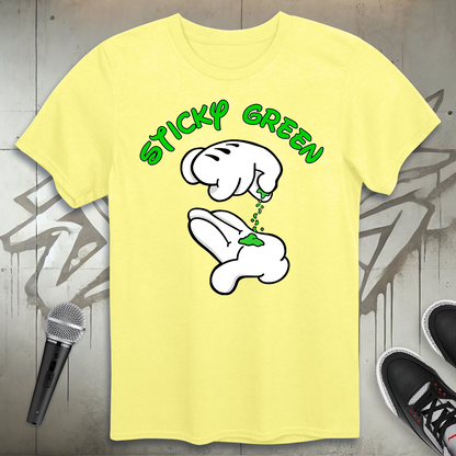 Sticky Green T-Shirt