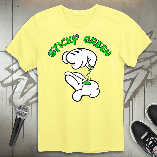 Sticky Green T-Shirt