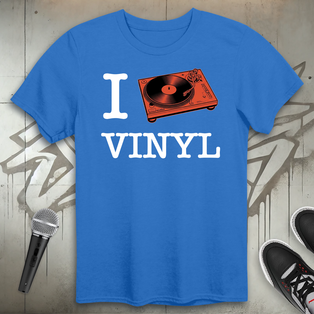 I Love Vinyl T-Shirt