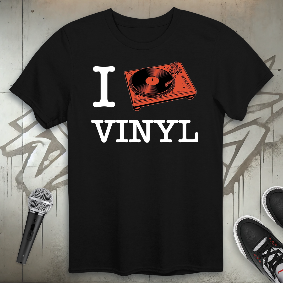 I Love Vinyl T-Shirt