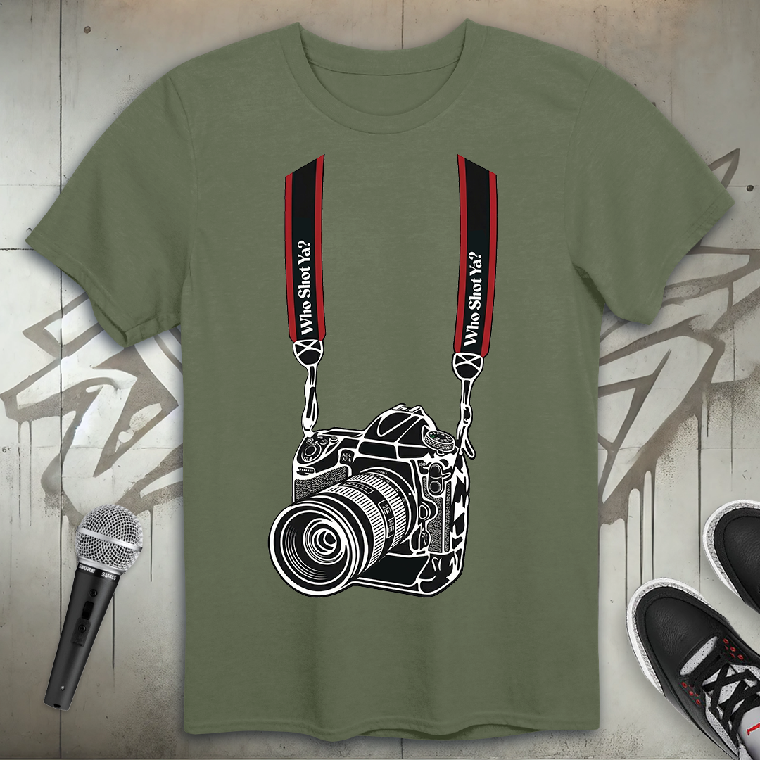 Who Shot Ya T-Shirt