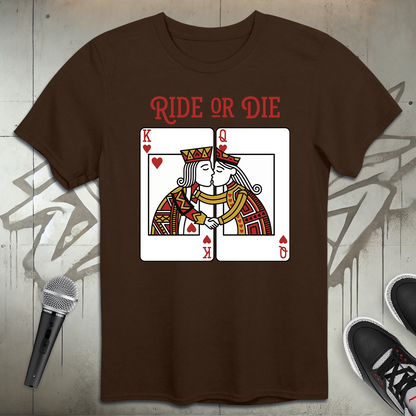 Ride Or Die Cards T-Shirt