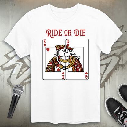 Ride Or Die Cards T-Shirt