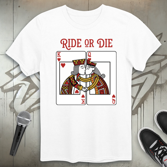 Ride Or Die Cards T-Shirt