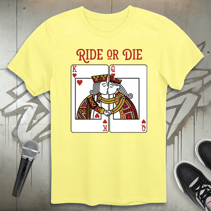 Ride Or Die Cards T-Shirt