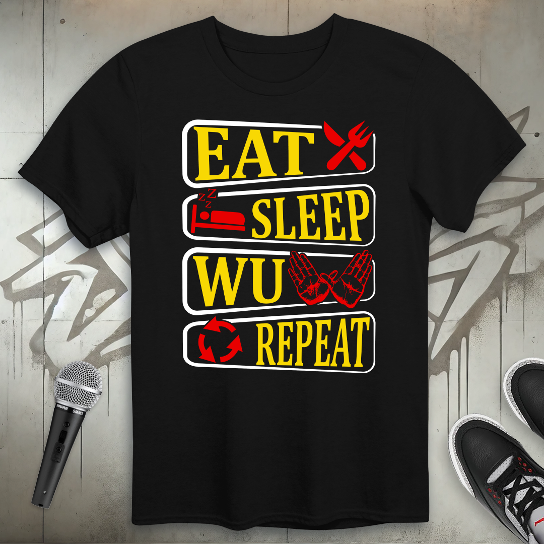 Eat Sleep Wu Repeat T-Shirt
