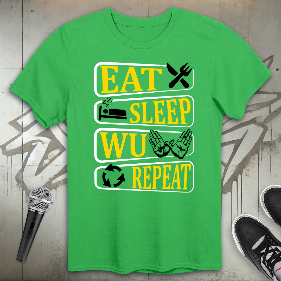 Eat Sleep Wu Repeat T-Shirt