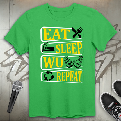 Eat Sleep Wu Repeat T-Shirt
