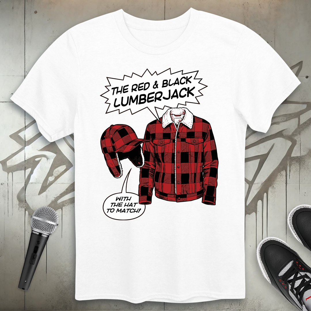 Red And Black Lumberjack T-Shirt