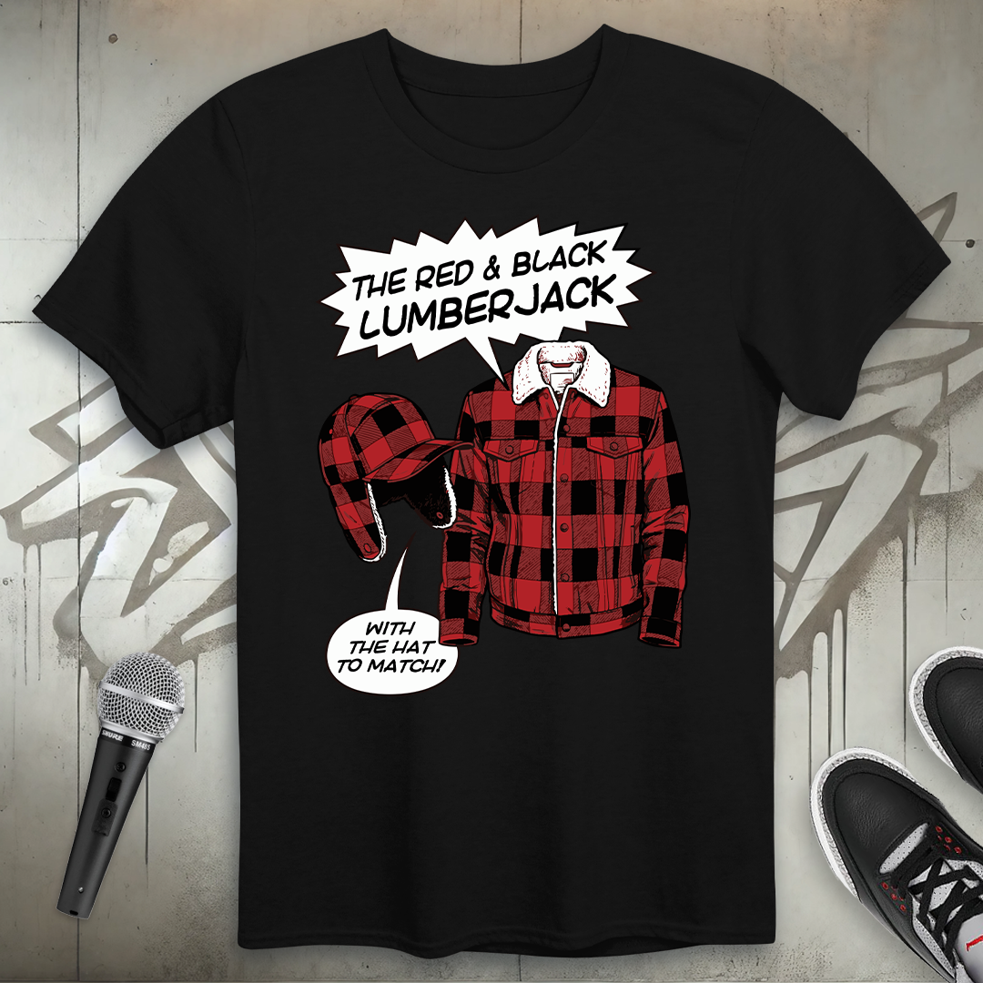 Red And Black Lumberjack T-Shirt