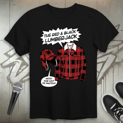 Red And Black Lumberjack T-Shirt