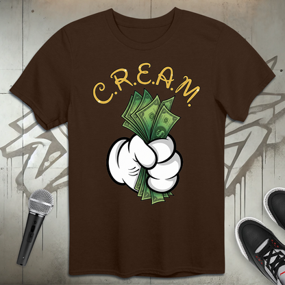 Cream Hands T-Shirt