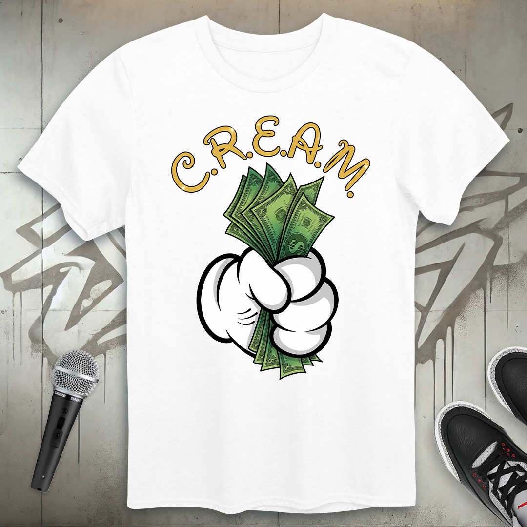 Cream Hands T-Shirt
