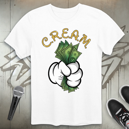 Cream Hands T-Shirt