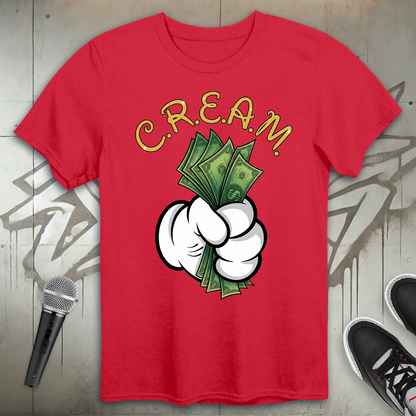 Cream Hands T-Shirt
