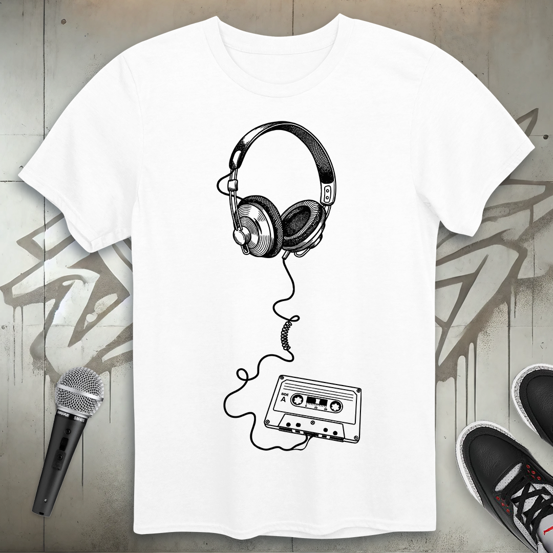 Headphone Tape T-Shirt