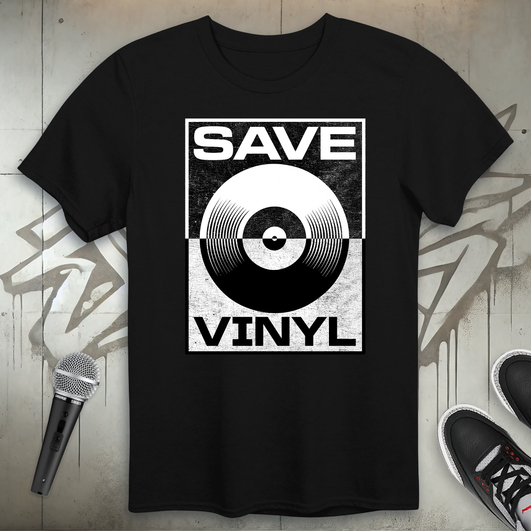 Save Vinyl T-Shirt