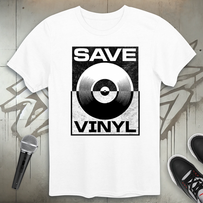 Save Vinyl T-Shirt