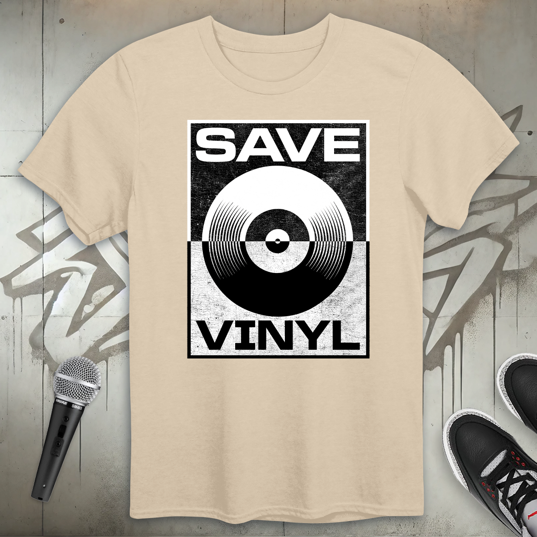 Save Vinyl T-Shirt