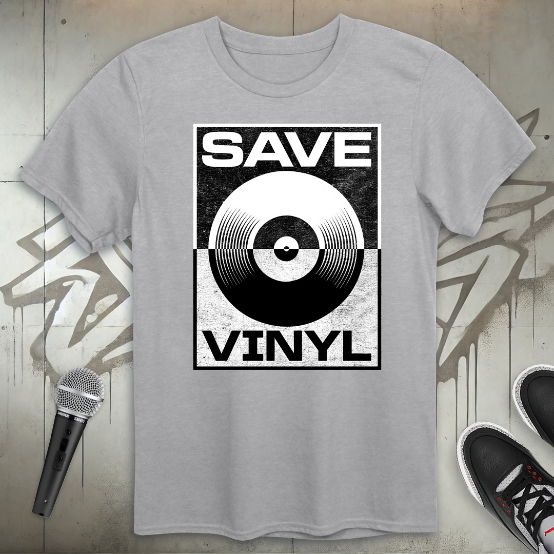 Save Vinyl T-Shirt