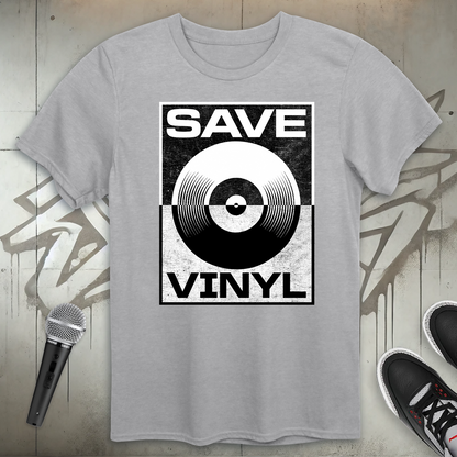 Save Vinyl T-Shirt