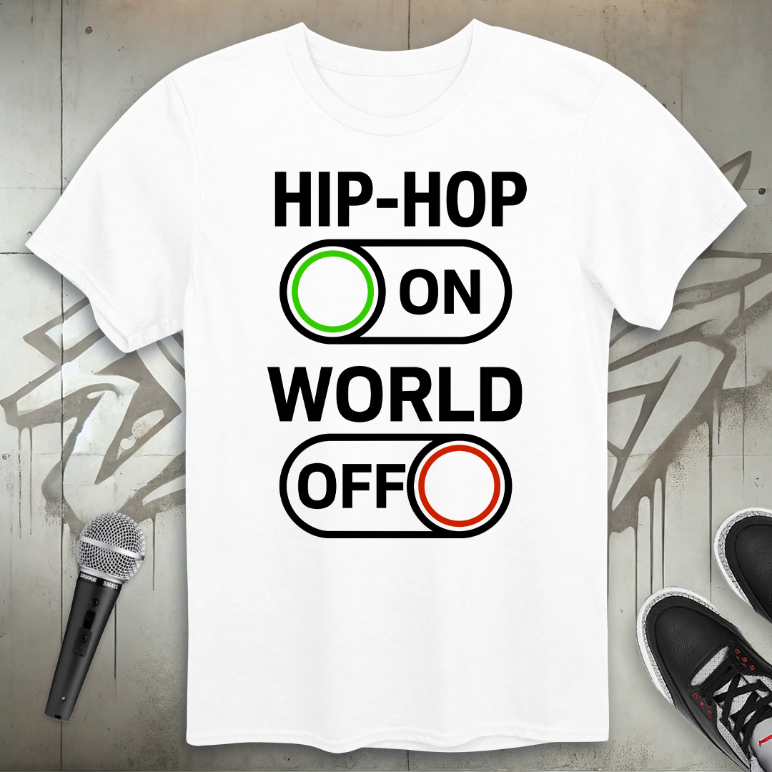 Hip-Hop On T-Shirt