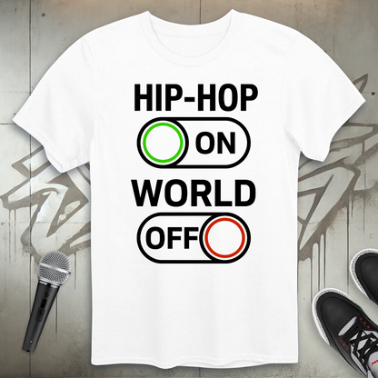 Hip-Hop On T-Shirt