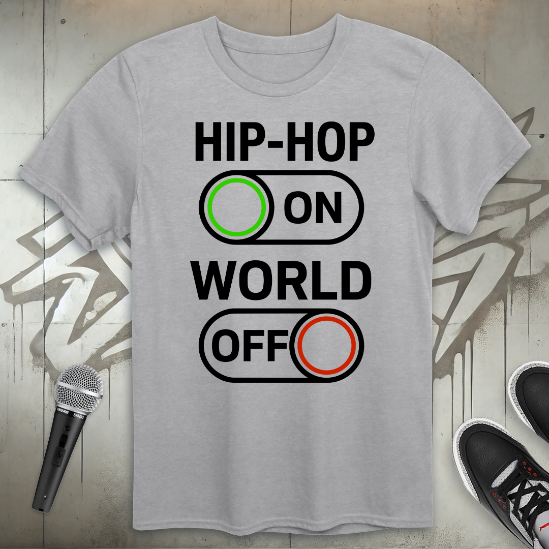 Hip-Hop On T-Shirt
