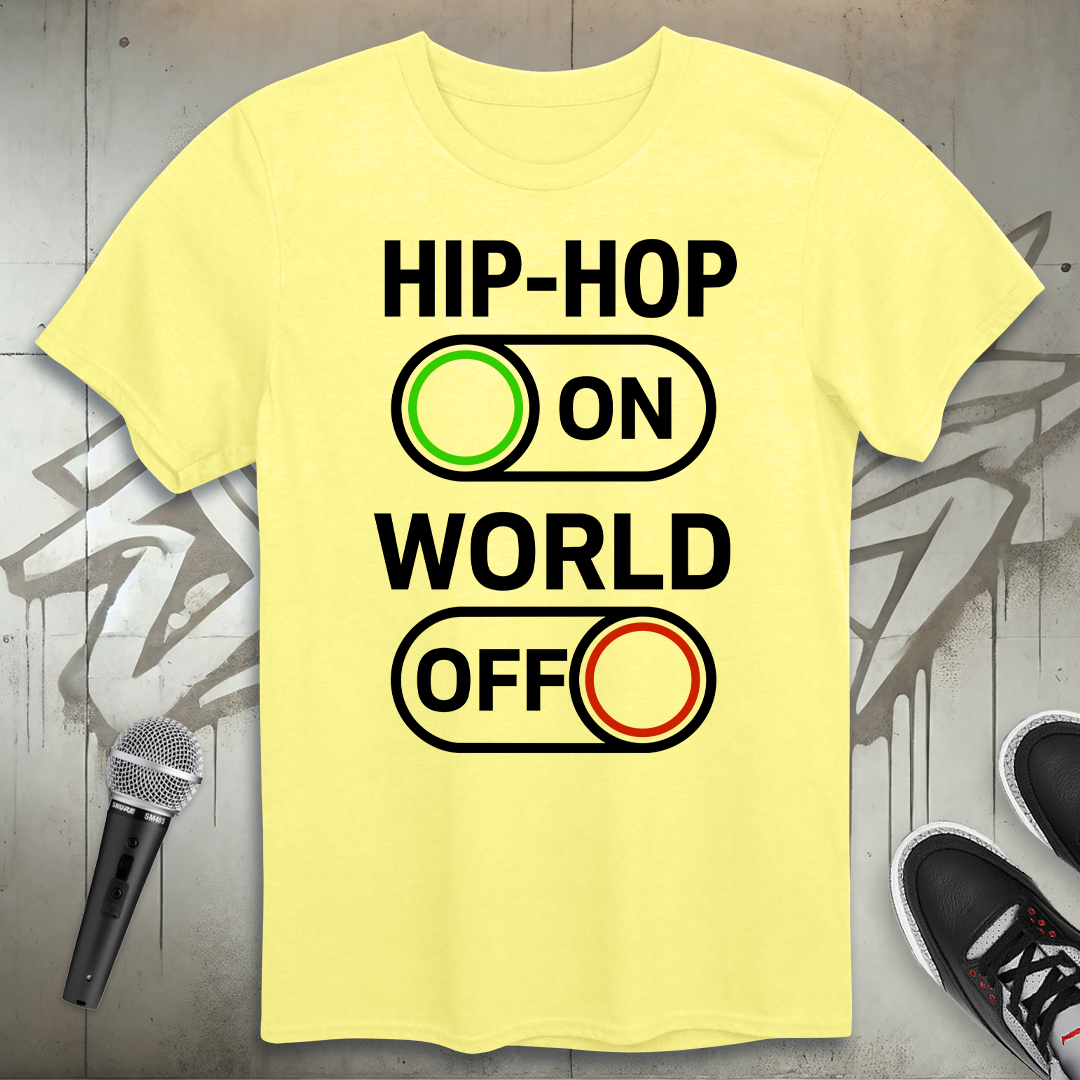 Hip-Hop On T-Shirt