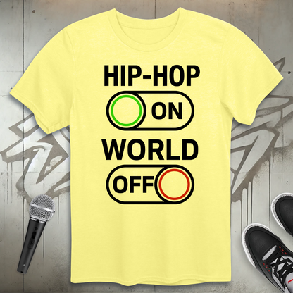 Hip-Hop On T-Shirt