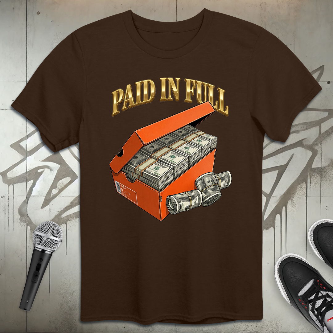 Paid Shoebox T-Shirt
