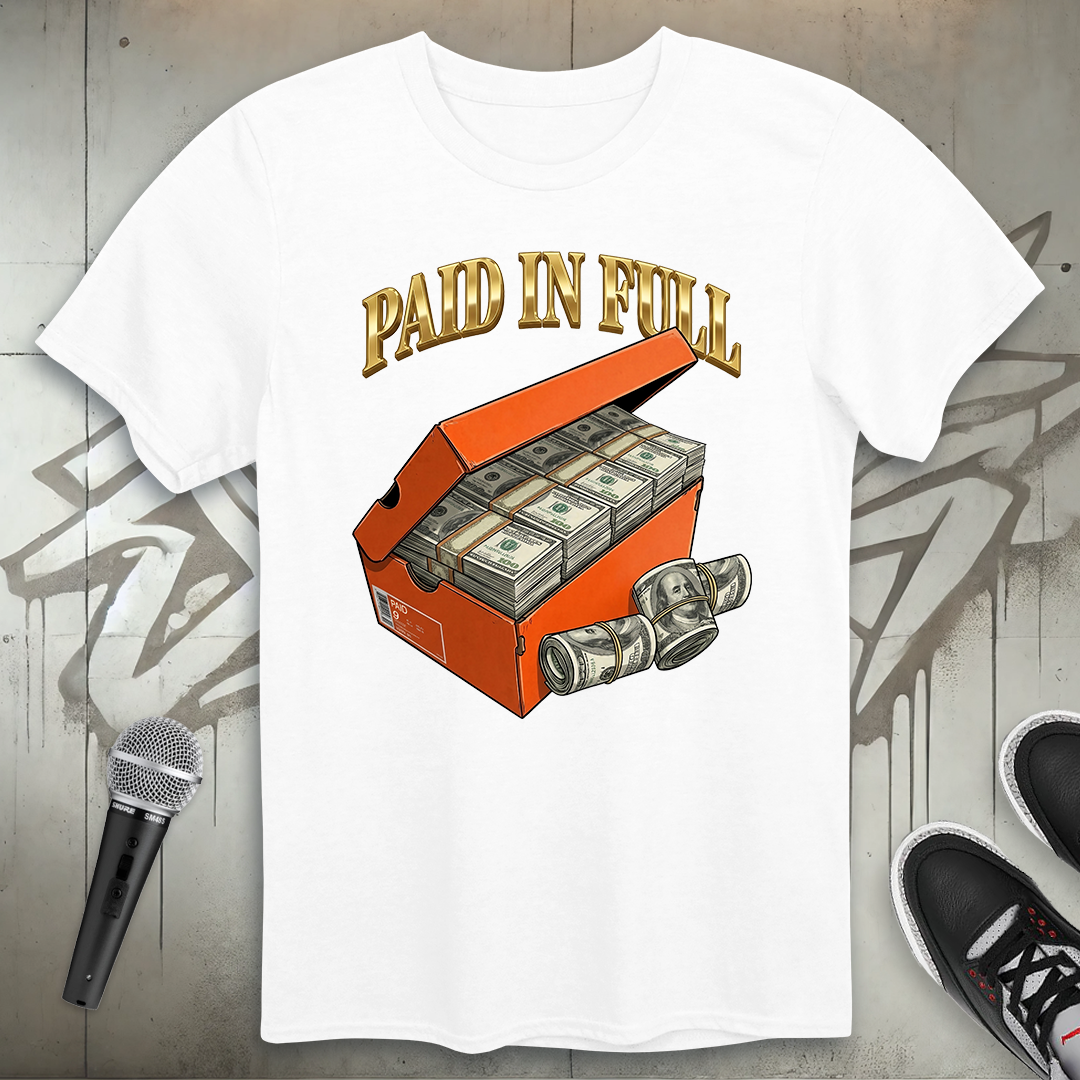 Paid Shoebox T-Shirt