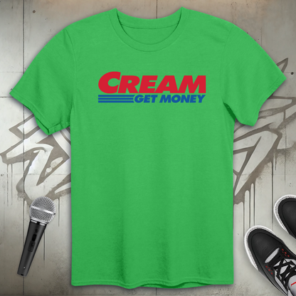 Cream Get Money T-Shirt