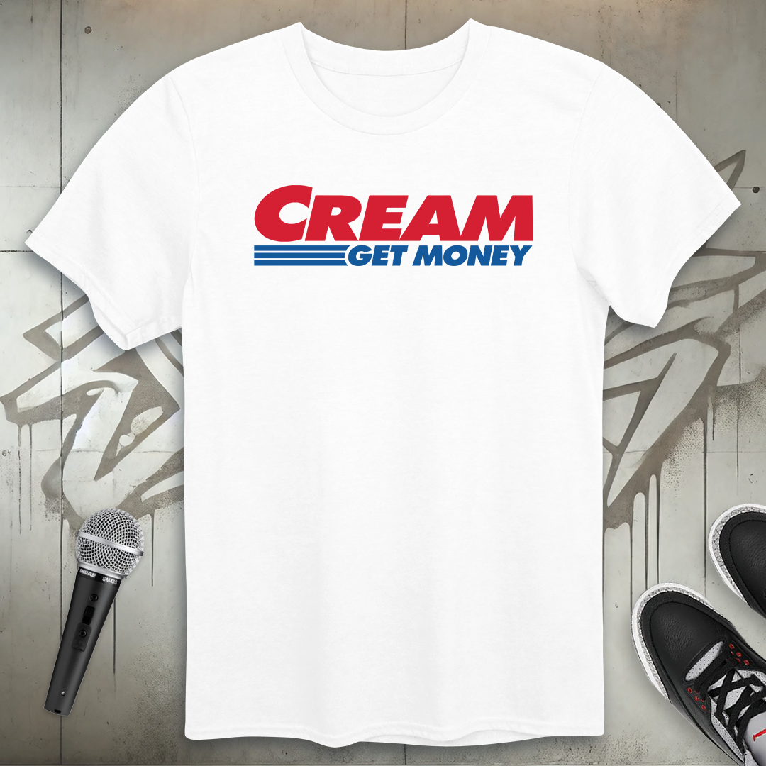 Cream Get Money T-Shirt