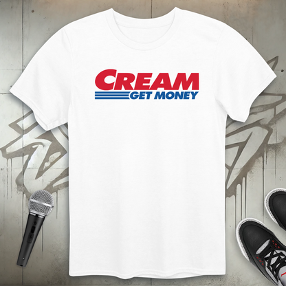 Cream Get Money T-Shirt