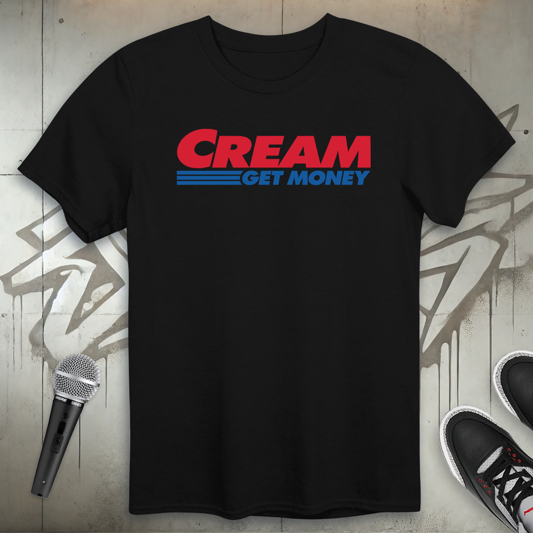 Cream Get Money T-Shirt