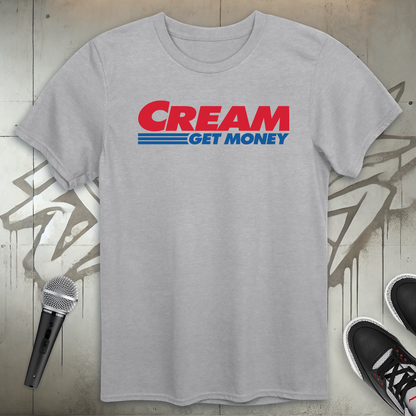 Cream Get Money T-Shirt