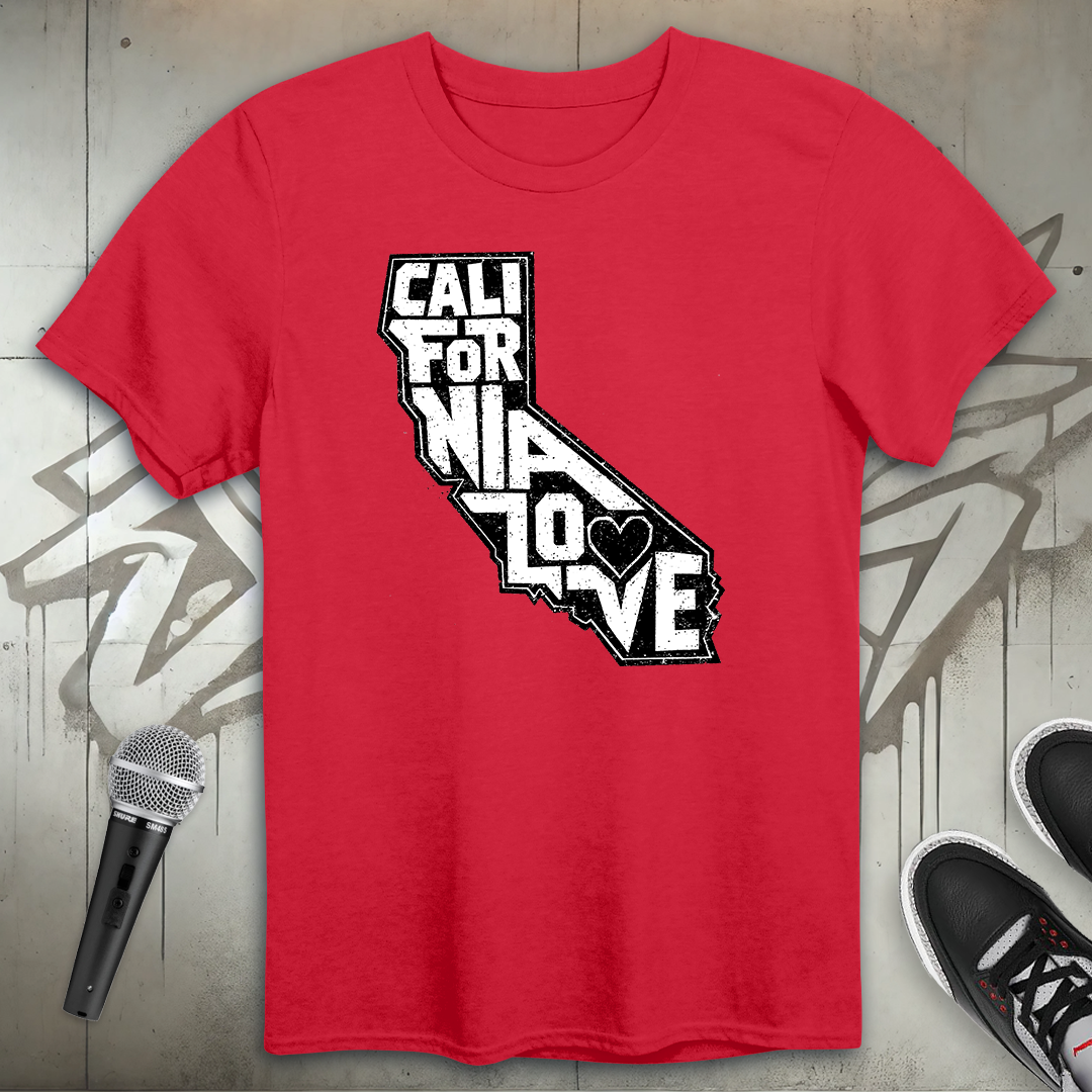 Cali State Love T-Shirt